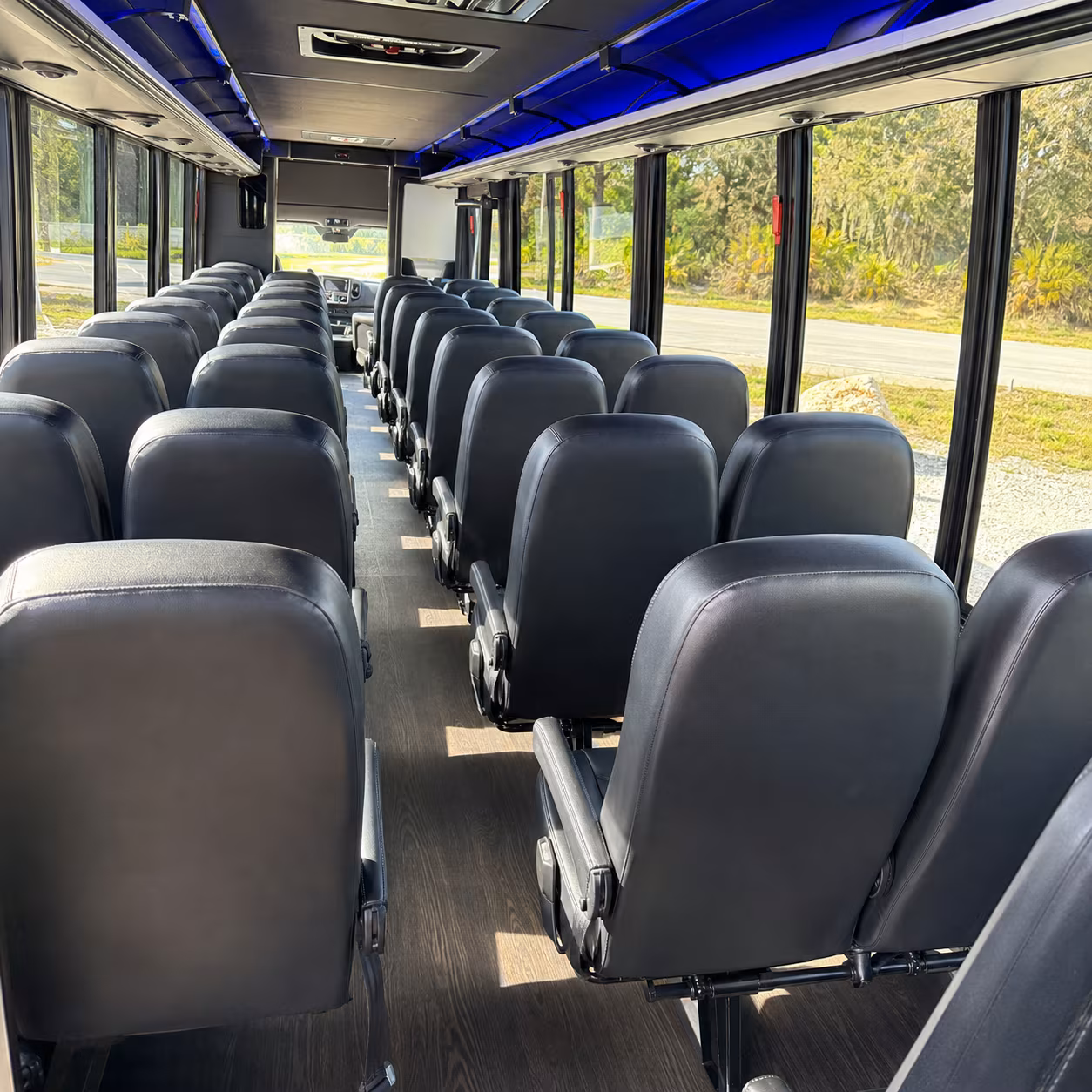 temecula sporting event transportation onboard seating